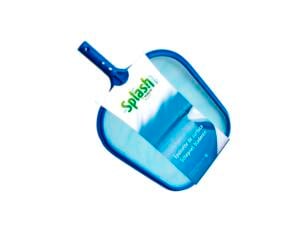 Splash schepnet bladeren