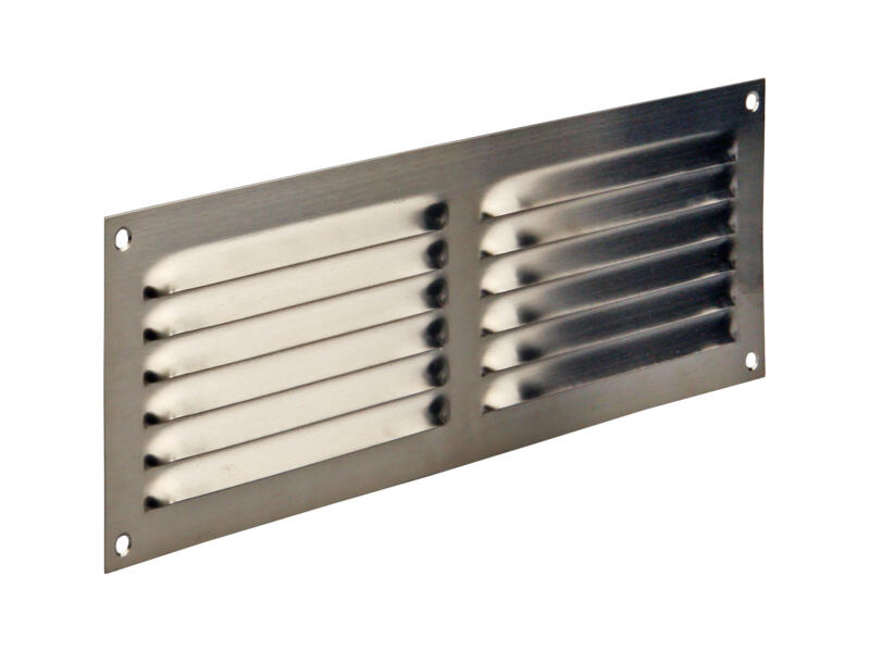 Schoonlooprooster Renson schoepenrooster 100x300 mm inox | Hubo