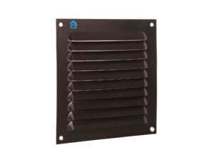 Renson schoepenrooster 150x150 mm aluminium zwart