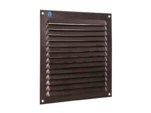 Renson schoepenrooster 200x200 mm aluminium zwart