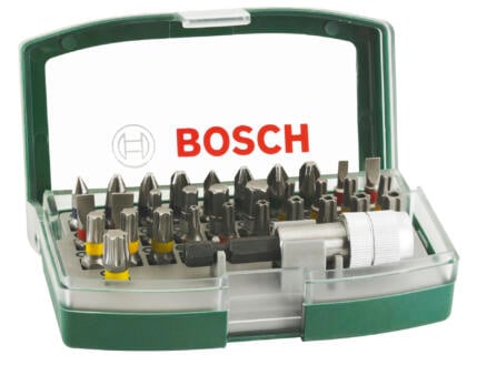 Bosch schroefbitset 32-delig met kleurcodering 1