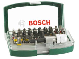 Bosch schroefbitset 32-delig met kleurcodering