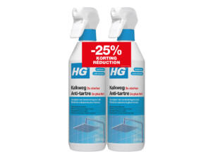 HG schuimspray kalkweg 3x sterker duopack 0,5l