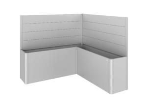 Biohort schutting voor moestuinbak L Belvedere Gr. L 200 91cm zilver metallic 2 stuks
