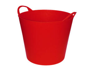 AVR seau de jardin souple 26L rouge
