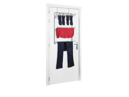 TOP CASA Séchoir De Porte 11m D'Étendage - Séchoir Linge Pour Porte Et Douche