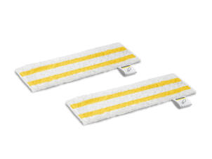 Kärcher serpillière universel pour nettoyeur vapeur EasyFix 2 pièces