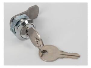 Perel serrure pour boîte 17mm avec 2 clés