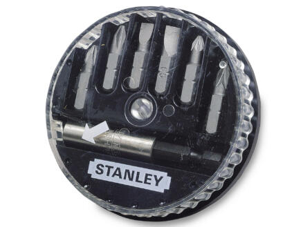 Stanley set d'embouts PH/PZ/SL avec porte-embouts 7 pièces 1