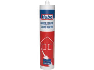 Hubo silicone 310ml zwart