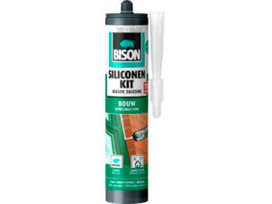 Bison siliconenkit bouw 300ml wit