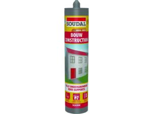 Soudal siliconenkit neutraal bouw 290ml bruin