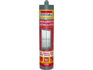 Soudal siliconenkit ramen & vensters 290ml transparant