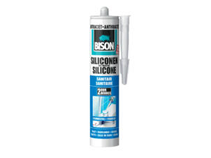 Bison siliconenkit sanitair 300ml anthraciet