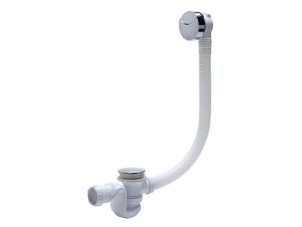 Wirquin siphon de bain avec chaîne chrome