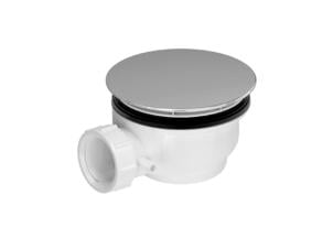 Aurlane siphon de douche 90mm chrome