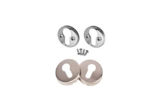 Solid sleutelrosetset cilinderslot 52mm aluminium