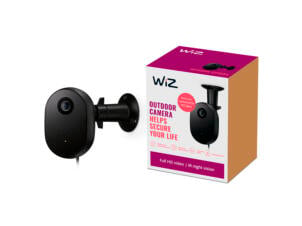 WiZ slimme buitencamera zwart