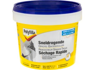 Polyfilla sneldrogende grote gatenvuller 2x500 g