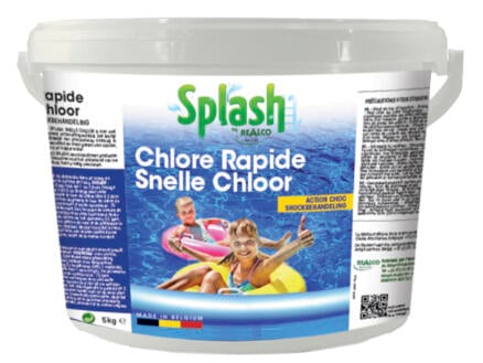 Splash snelle chloor 5kg 1