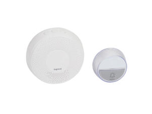 Legrand sonnette de porte enfichable 100m 15 sonneries blanc
