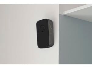 Ceezam sonnette de porte sans fil 100m 38 sonneries anthracite