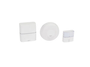 Legrand sonnette de porte sans fil 2 récepteurs 200m 30 sonneries blanc