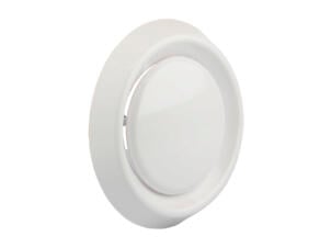 Renson soupape réglable 100mm PVC blanc
