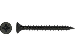 Pgb-fasteners spaanplaatschroeven VZK-Z 5x50 mm zwart 10 stuks