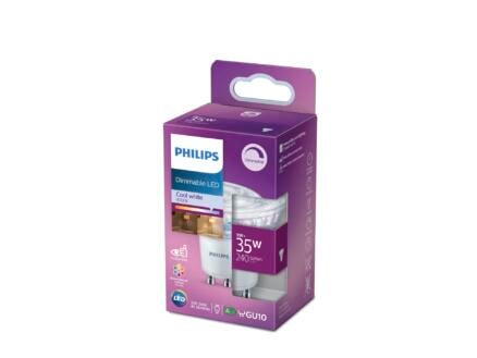 Philips spot LED GU10 3W dimmable blanc froid 1