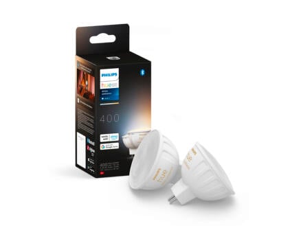 Philips spot LED MR16 5,1W dimmable 2 pièces 1