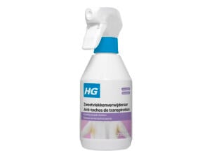 HG spray détachant taches de transpiration & déodorant 250ml