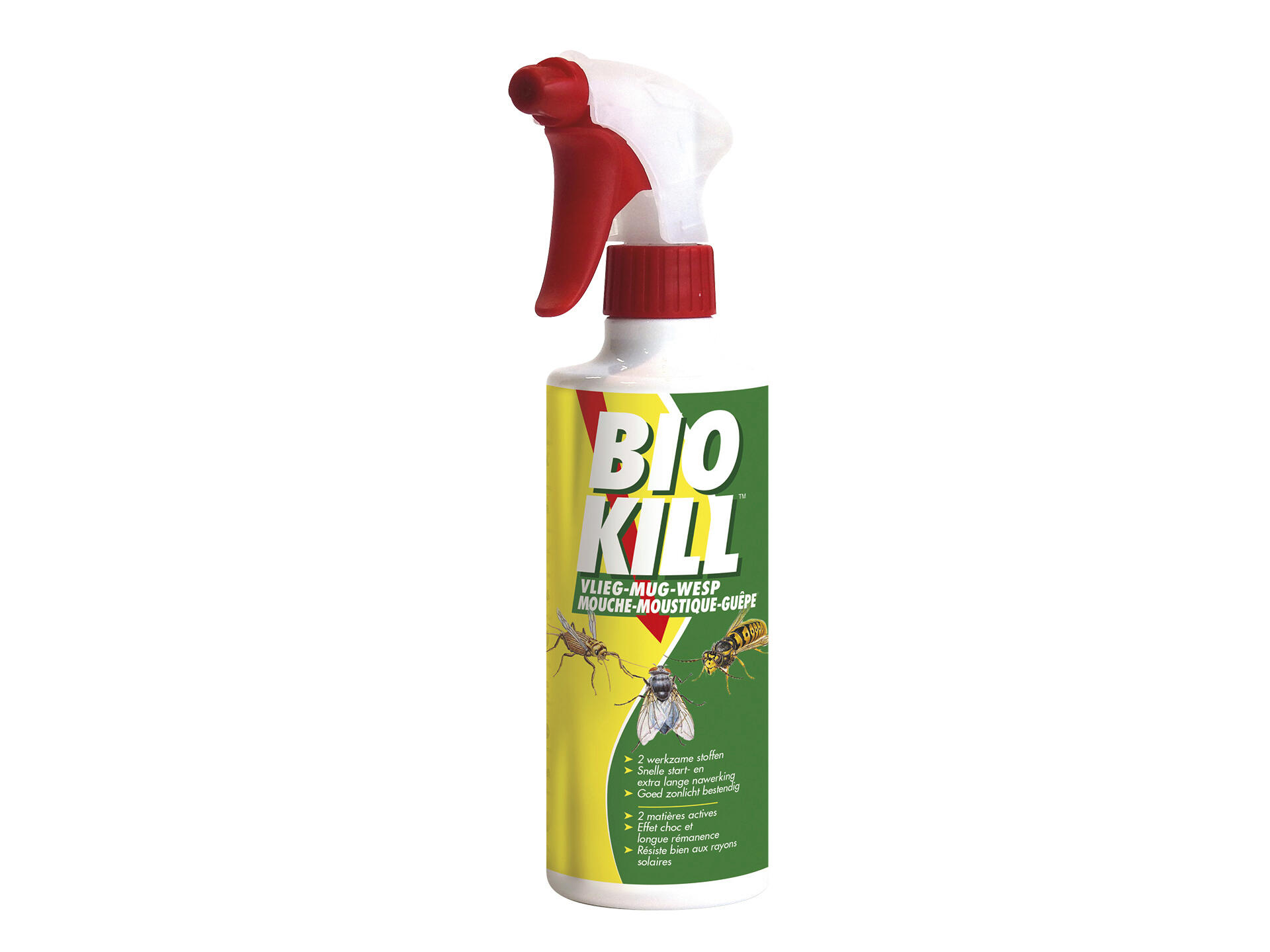 Bio Kill spray insecticide mouche/moustique/guêpe 375ml
