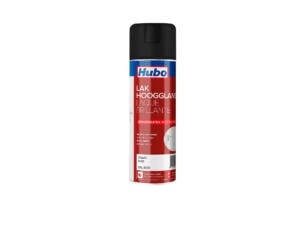 Hubo spuitlak hoogglans 0,4l zwart