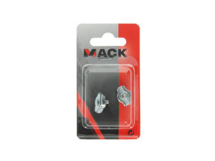 Mack staaldraadklem 2mm verzinkt 2 stuks
