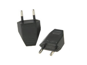 Profile stekker 2,5A zwart 2 stuks