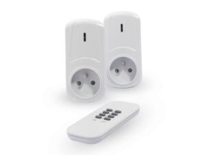 Chacon stekker on/off 2000W + afstandsbediening 2 stuks
