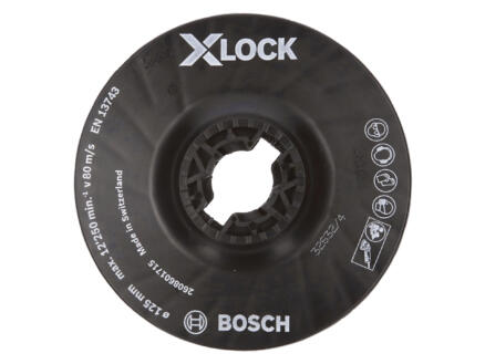 Bosch Professional steunschijf voor fiberschijven X-lock 125mm medium 1