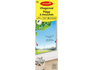Aeroxon sticker fenêtre anti-mouches 4 pièces