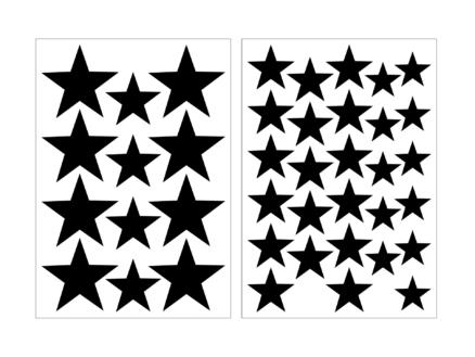 Art for the Home stickers muraux étoile noir 1
