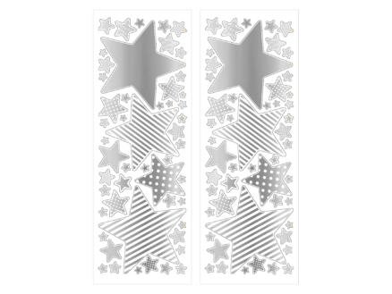 Art for the Home stickers muraux étoiles argent 1