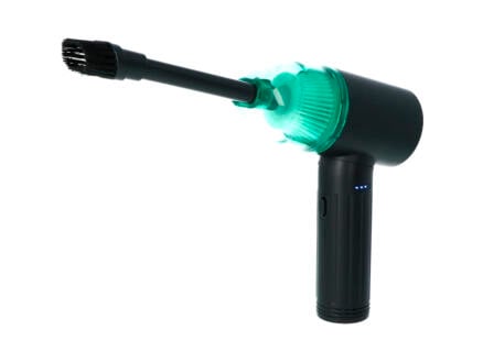 Carpoint stofzuiger -luchtblazer zonder zak + 5 accessoires
