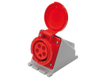 Profile stopcontact CEE 16A 5-polig rood 1