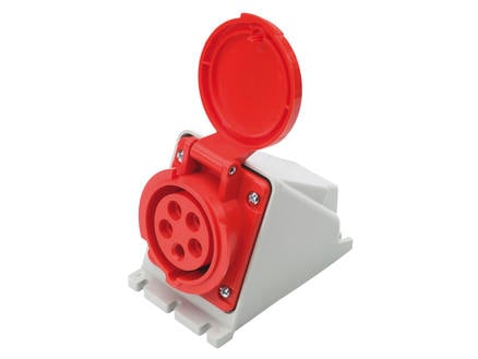Profile stopcontact CEE 32A 5-polig rood 1