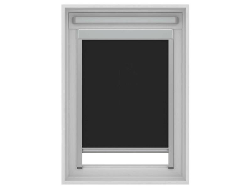 Decosol store enrouleur occultant fenêtre de toit 78x98 cm noir