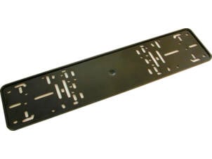 Carpoint support plaque d'immatriculation matière synthétique