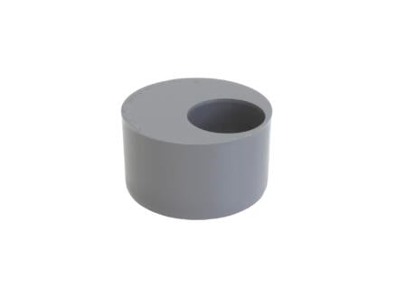 Scala tampon de réduction 100mm/40mm PVC gris 1