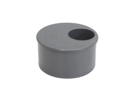 Scala tampon de réduction 75mm/32mm PVC gris 1