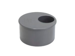 Scala tampon de réduction 80mm/32mm PVC gris