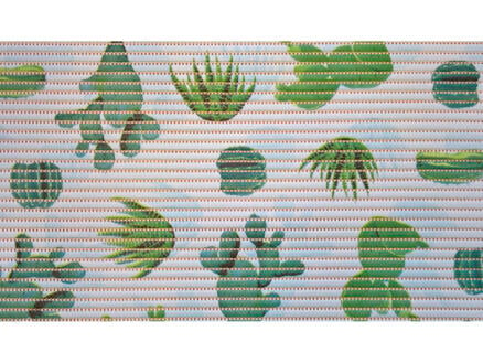 Finesse tapis de bain 80x50 cm cactus bleu